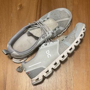 On Men’s Cloudterry (Silver, size 10.5)